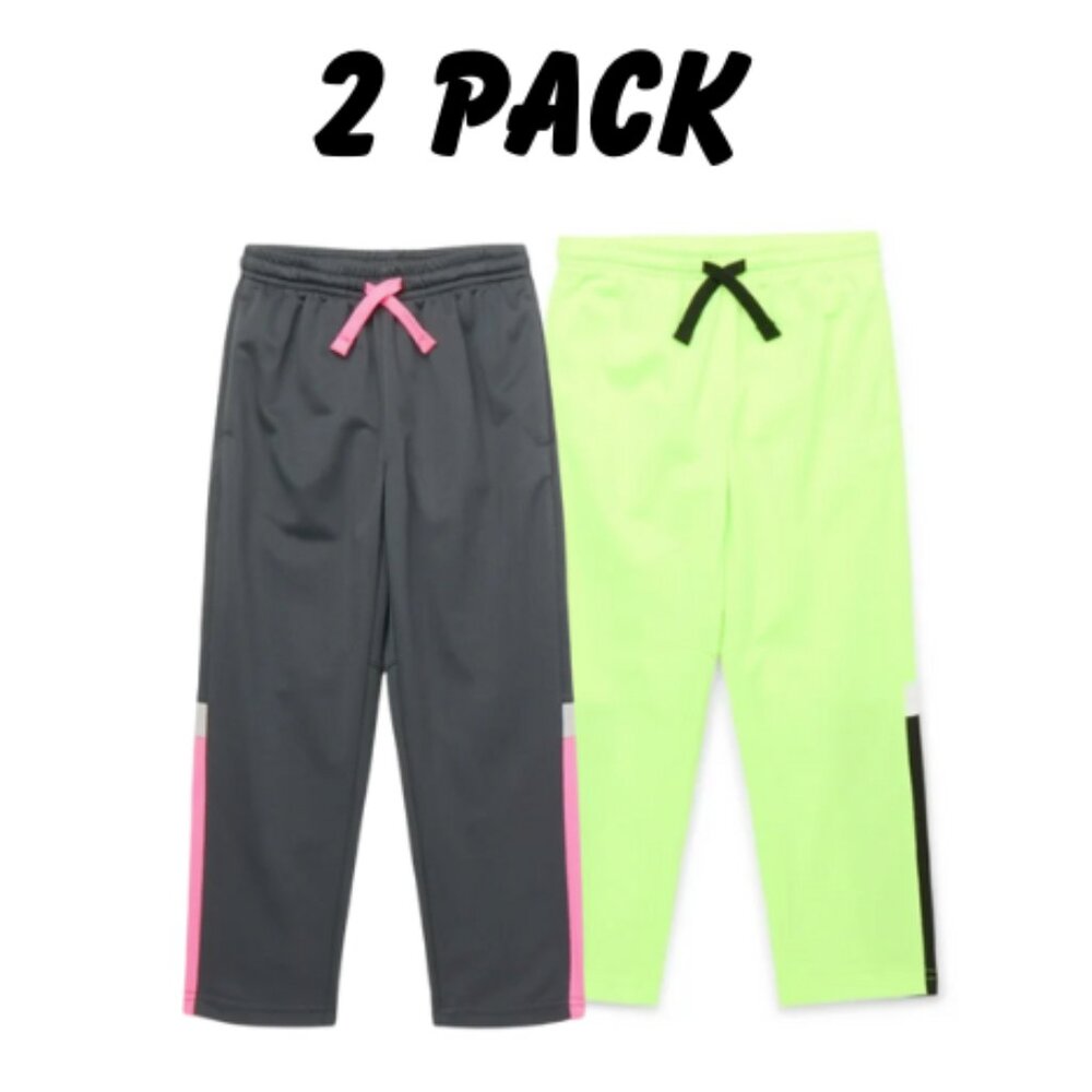 Athletic Works Boys Joggers Pants Set, 2-Pack Size L (10-12)